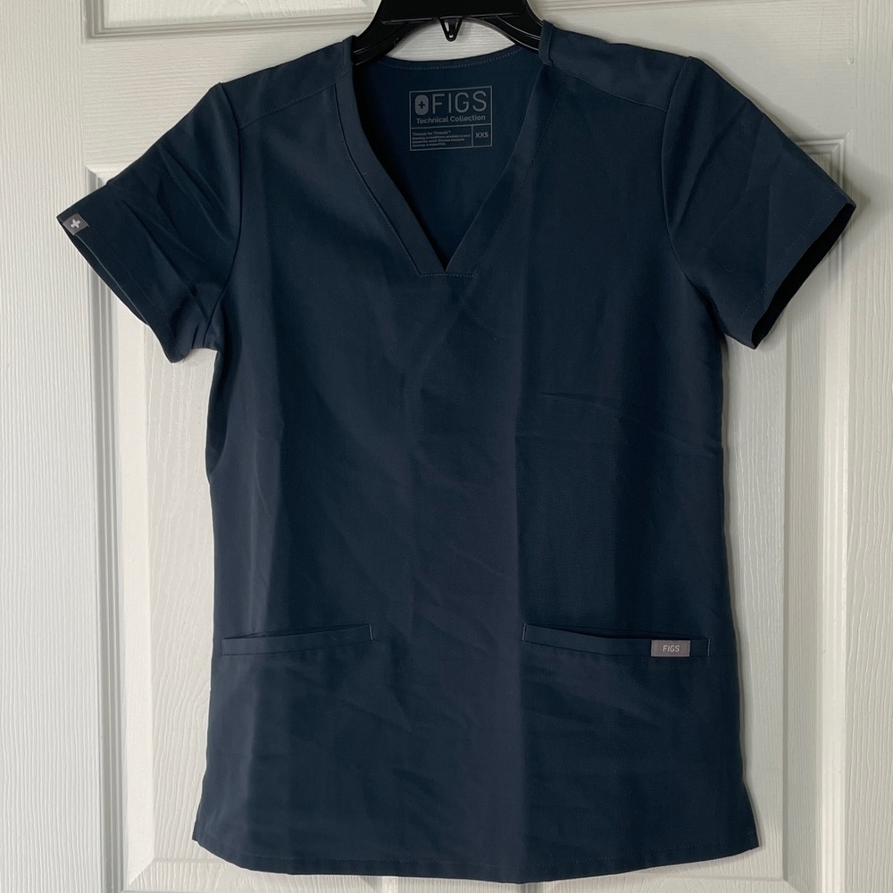 Figs Casma Short Sleeve Scrub Top